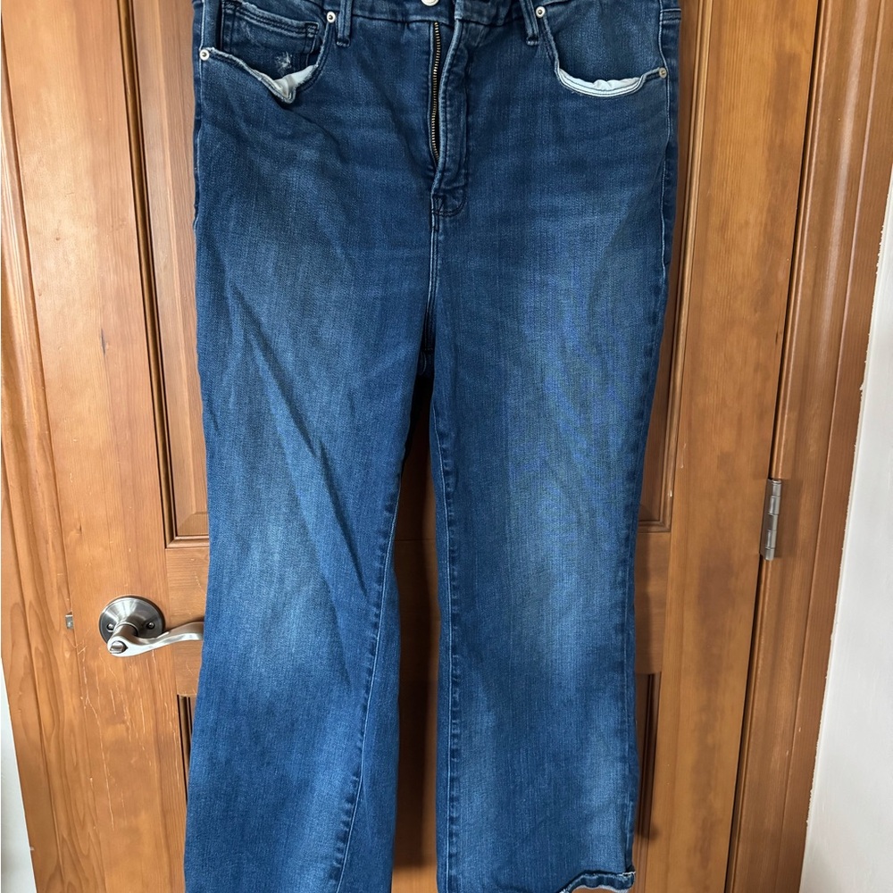 Good American Good Legs Mini Boot Crop